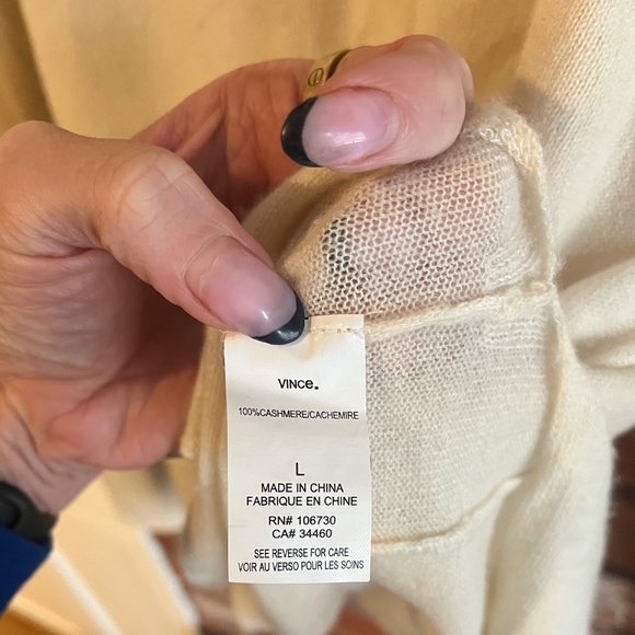 Vince cashmere sweater - Picture 4 of 4